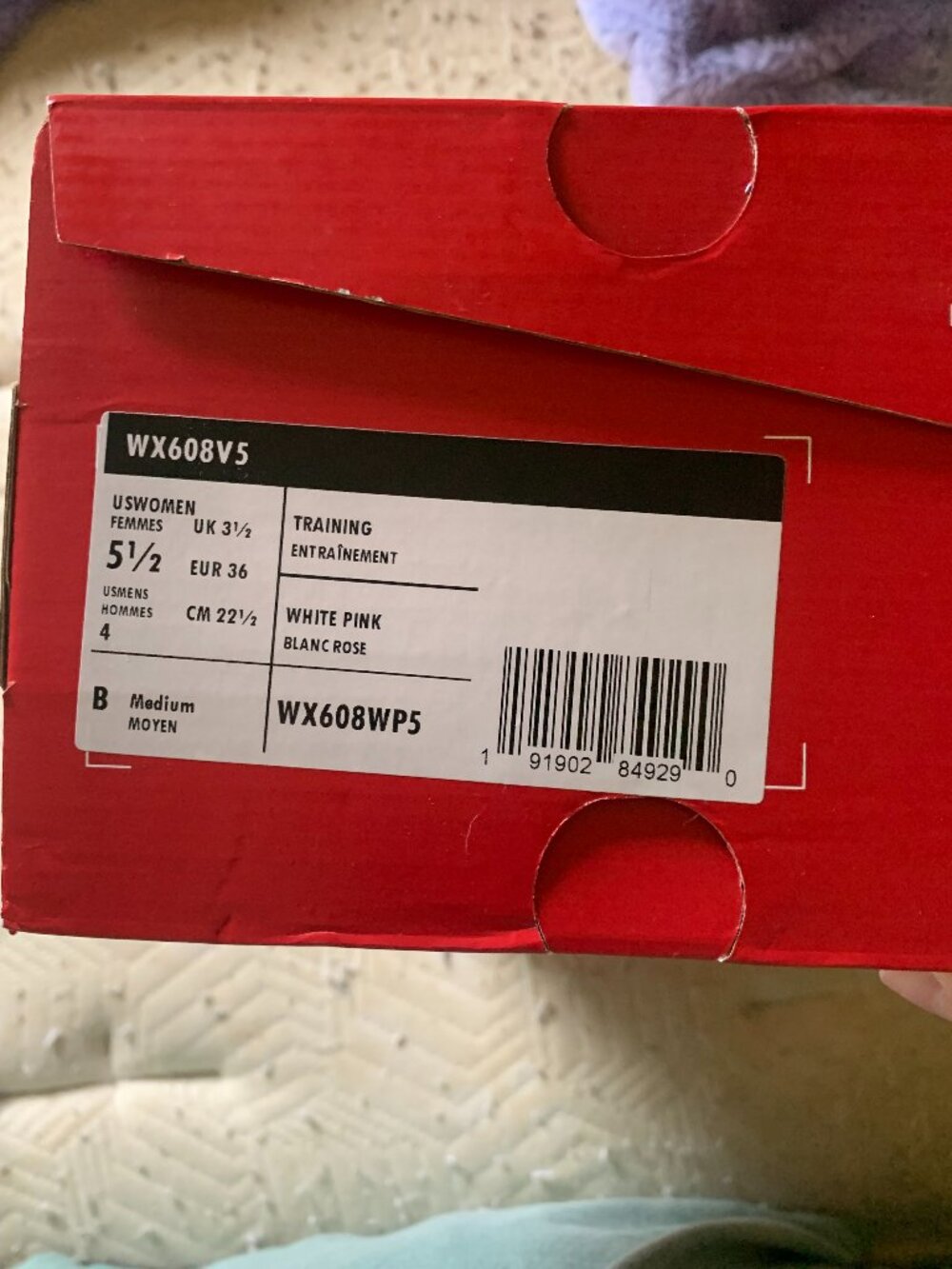 New Balance 608v5 Women's Training Shoes - US Size 5.5 - NEW in Box